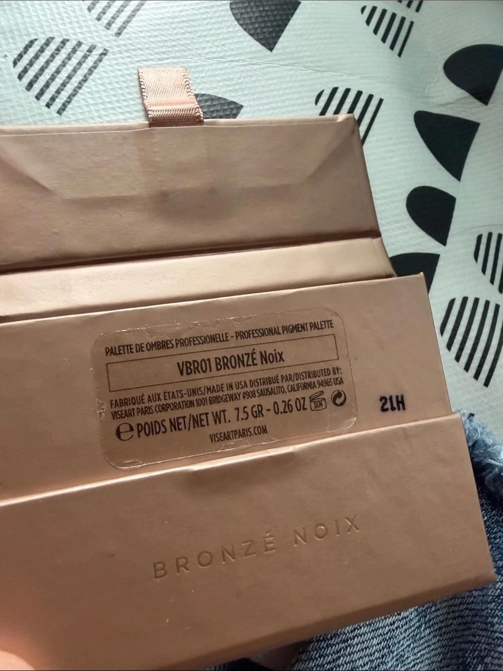 NEW Viseart bronzer (bronze noix) 0.26 oz
